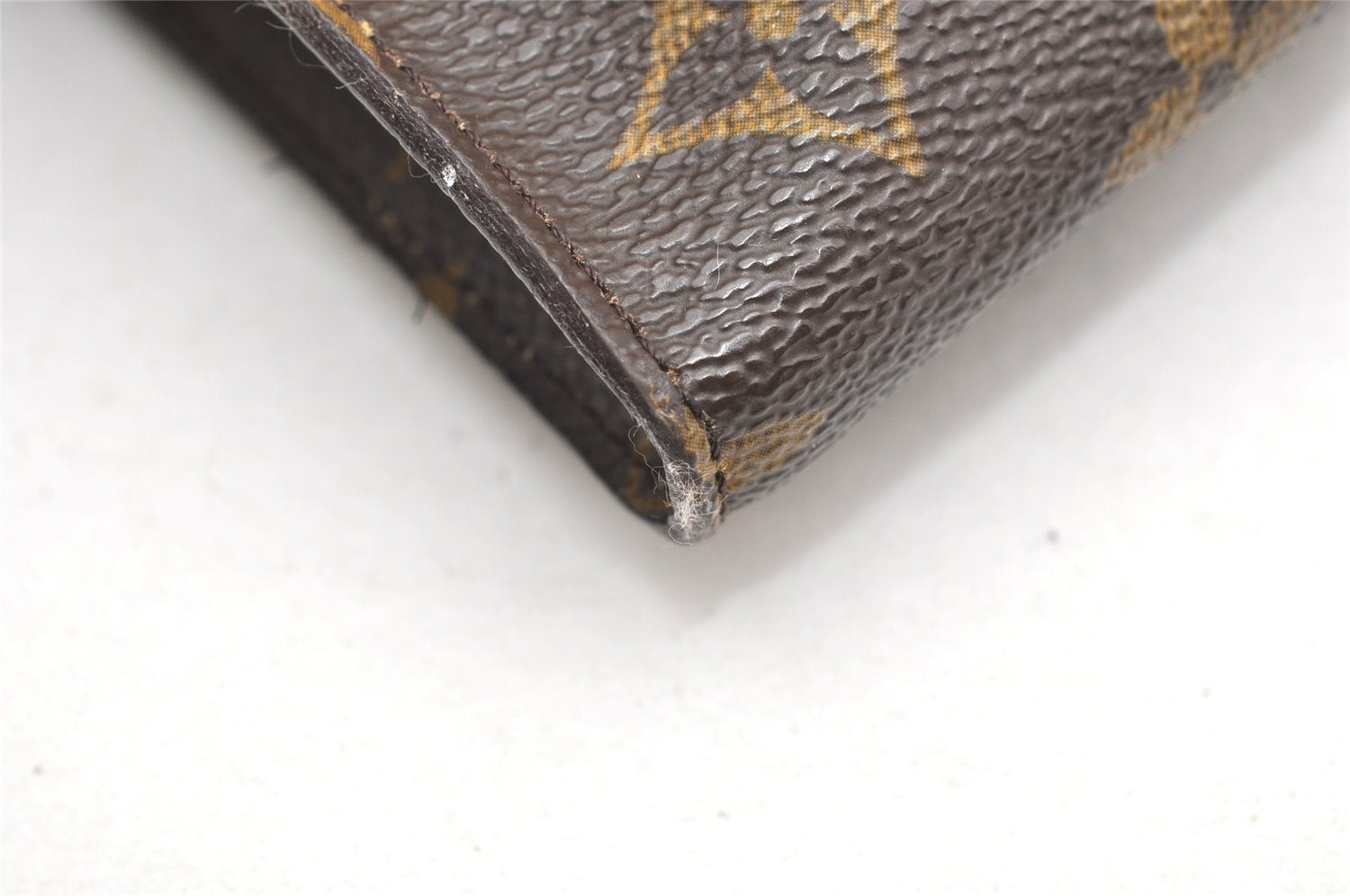 Authentic Louis Vuitton Monogram Pouch For Bucket GM LV Junk 7084K