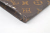 Authentic Louis Vuitton Monogram Pouch For Bucket GM LV Junk 7085K