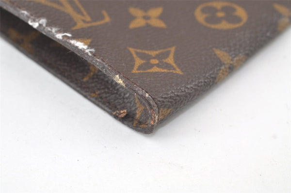 Authentic Louis Vuitton Monogram Pouch For Bucket GM LV Junk 7085K