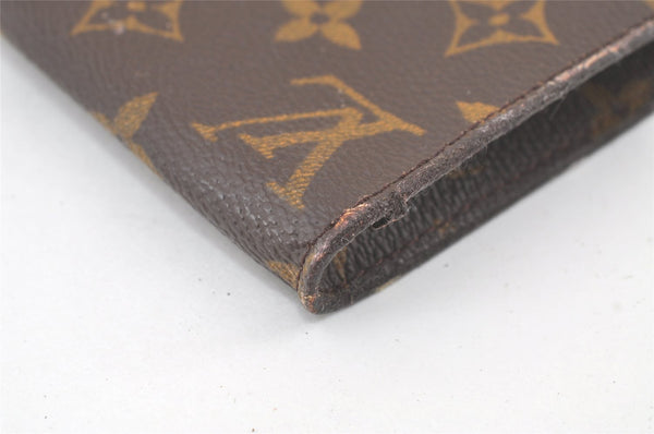 Authentic Louis Vuitton Monogram Pouch For Bucket GM LV Junk 7085K