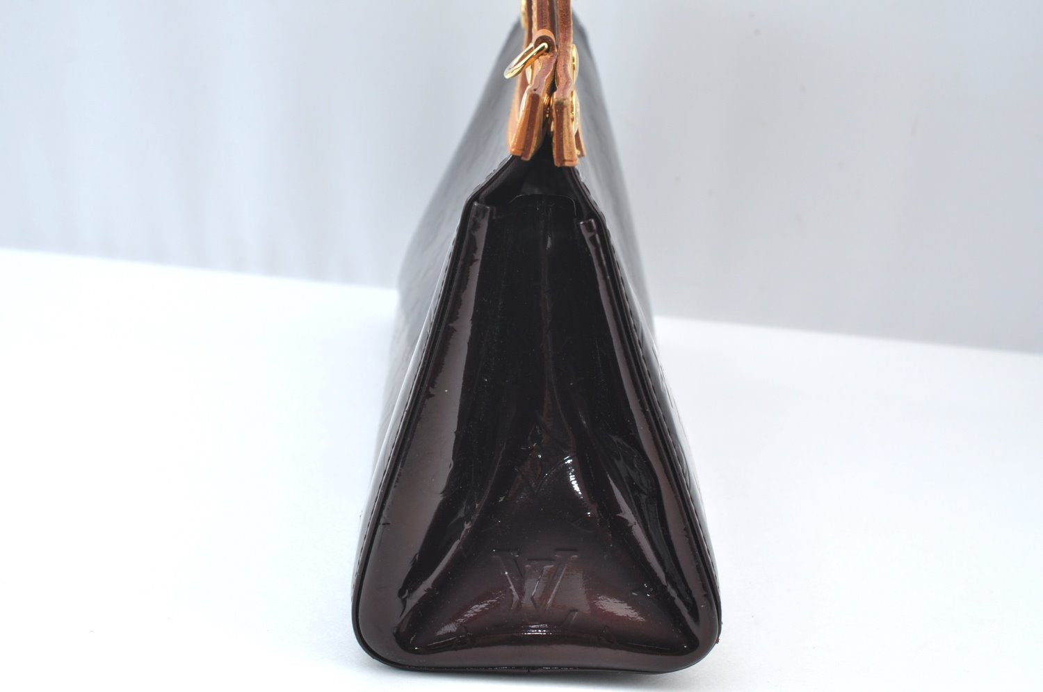 Auth Louis Vuitton Vernis Roxbury Drive 2Way Hand Bag Wine Red M91995 LV 7086H