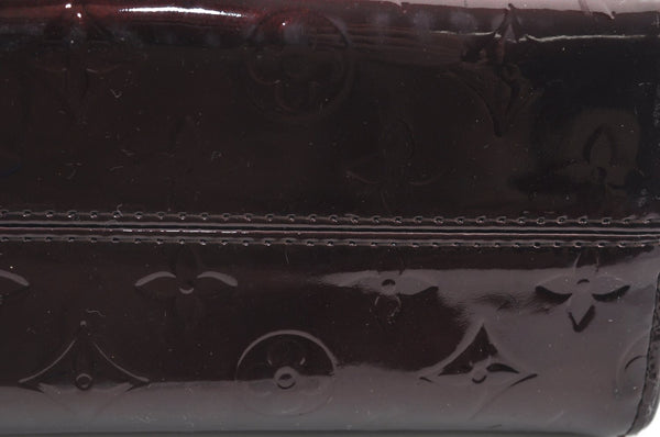 Auth Louis Vuitton Vernis Roxbury Drive 2Way Hand Bag Wine Red M91995 LV 7086H