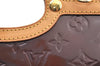 Auth Louis Vuitton Vernis Roxbury Drive 2Way Hand Bag Wine Red M91995 LV 7086H