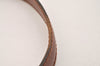 Authentic Louis Vuitton Leather Shoulder Strap Brown 40.6-47.6" LV 7086J