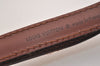 Authentic Louis Vuitton Leather Shoulder Strap Brown 40.6-47.6" LV 7086J