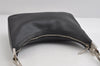 Authentic GUCCI Vintage Shoulder Bag Purse Leather 0013812 Black 7087I