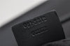 Authentic GUCCI Vintage Shoulder Bag Purse Leather 0013812 Black 7087I