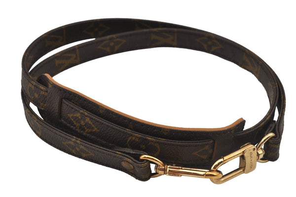 Authentic Louis Vuitton Monogram Shoulder Strap 39.2" LV 7087J