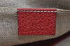 Authentic GUCCI Bree Shoulder Cross Bag GG Canvas Leather 449413 Brown Red 7088I