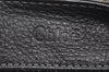 Authentic Chloe Vintage Paddington Leather Shoulder Hand Bag Black 7089K