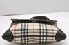 Authentic BURBERRY Nova Check Shoulder Cross Bag Canvas Leather Beige 7094K