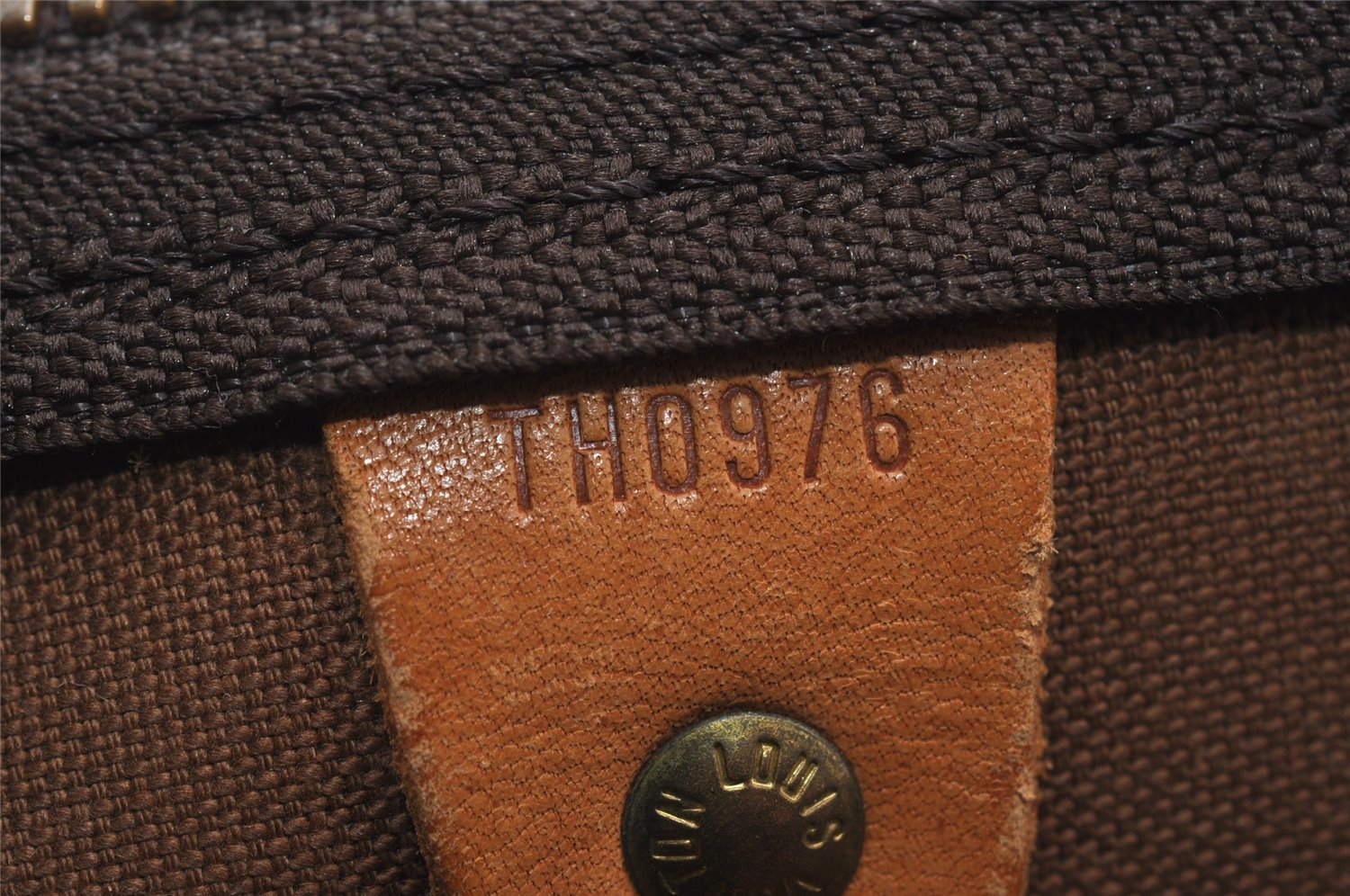 Authentic Louis Vuitton Monogram Keepall Bandouliere 60 M41412 Boston Bag 7096I