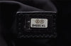 Authentic CHANEL New Travel Line Shoulder Hand Bag Nylon Leather Black 7097I