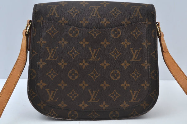 Authentic Louis Vuitton Monogram Saint Cloud GM M51242 Shoulder Cross Bag 7099I