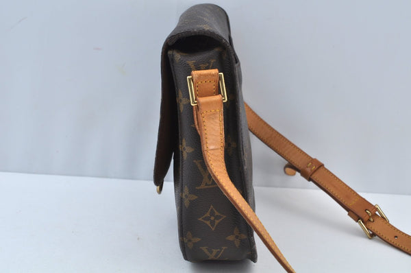 Authentic Louis Vuitton Monogram Saint Cloud GM M51242 Shoulder Cross Bag 7099I