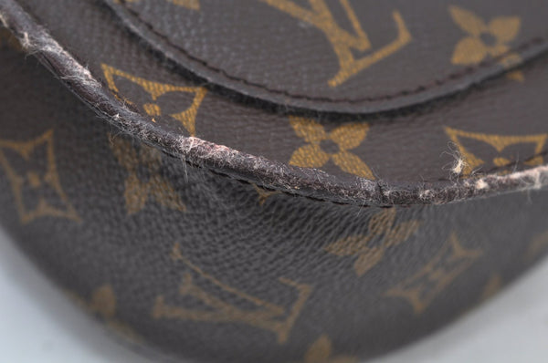 Authentic Louis Vuitton Monogram Saint Cloud GM M51242 Shoulder Cross Bag 7099I