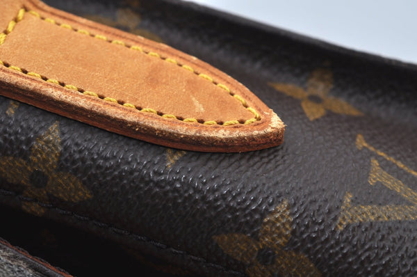 Authentic Louis Vuitton Monogram Saint Cloud GM M51242 Shoulder Cross Bag 7099I