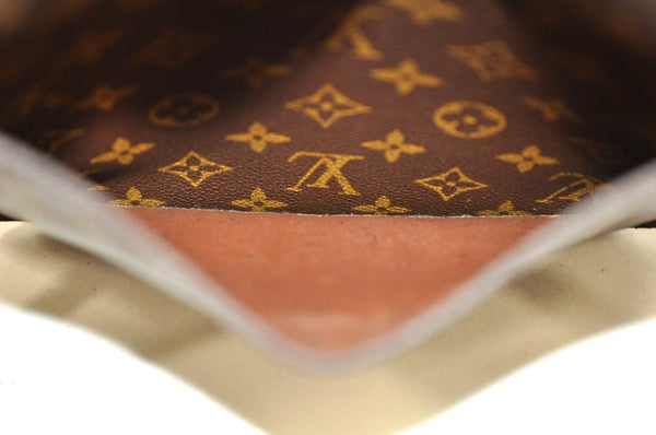Authentic Louis Vuitton Monogram Saint Cloud GM M51242 Shoulder Cross Bag 7099I