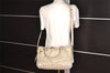 Authentic GUCCI Sukey Guccissima 2Way Hand Bag GG Leather 247902 White 7100I