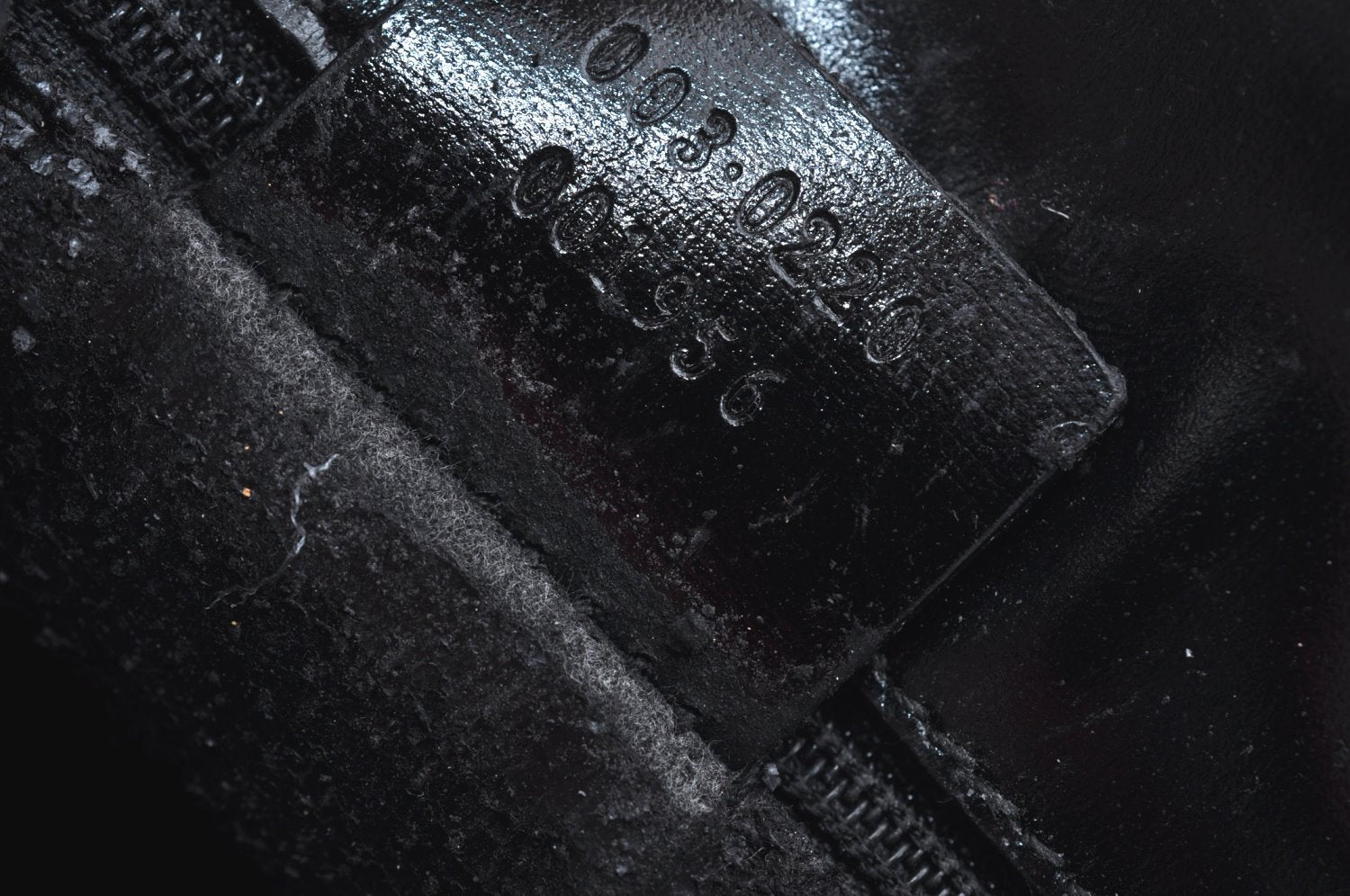 Authentic GUCCI Vintage Shoulder Bag Purse GG Nylon Leather Black Junk 7101G