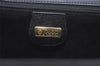 Authentic GUCCI Vintage Shoulder Cross Body Bag Purse Leather Black 7101I