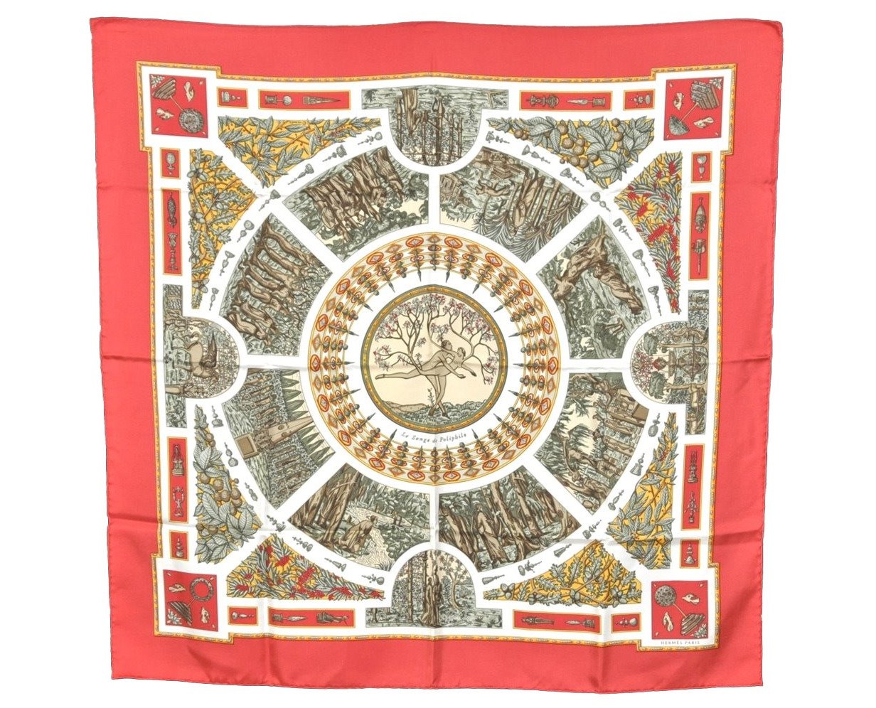 Authentic HERMES Carre 90 Scarf 