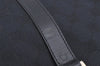 Authentic GUCCI Jackie Shoulder Tote Bag GG Canvas Leather 0021064 Black 7106H