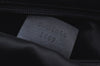 Authentic GUCCI Jackie Shoulder Tote Bag GG Canvas Leather 0021064 Black 7106H