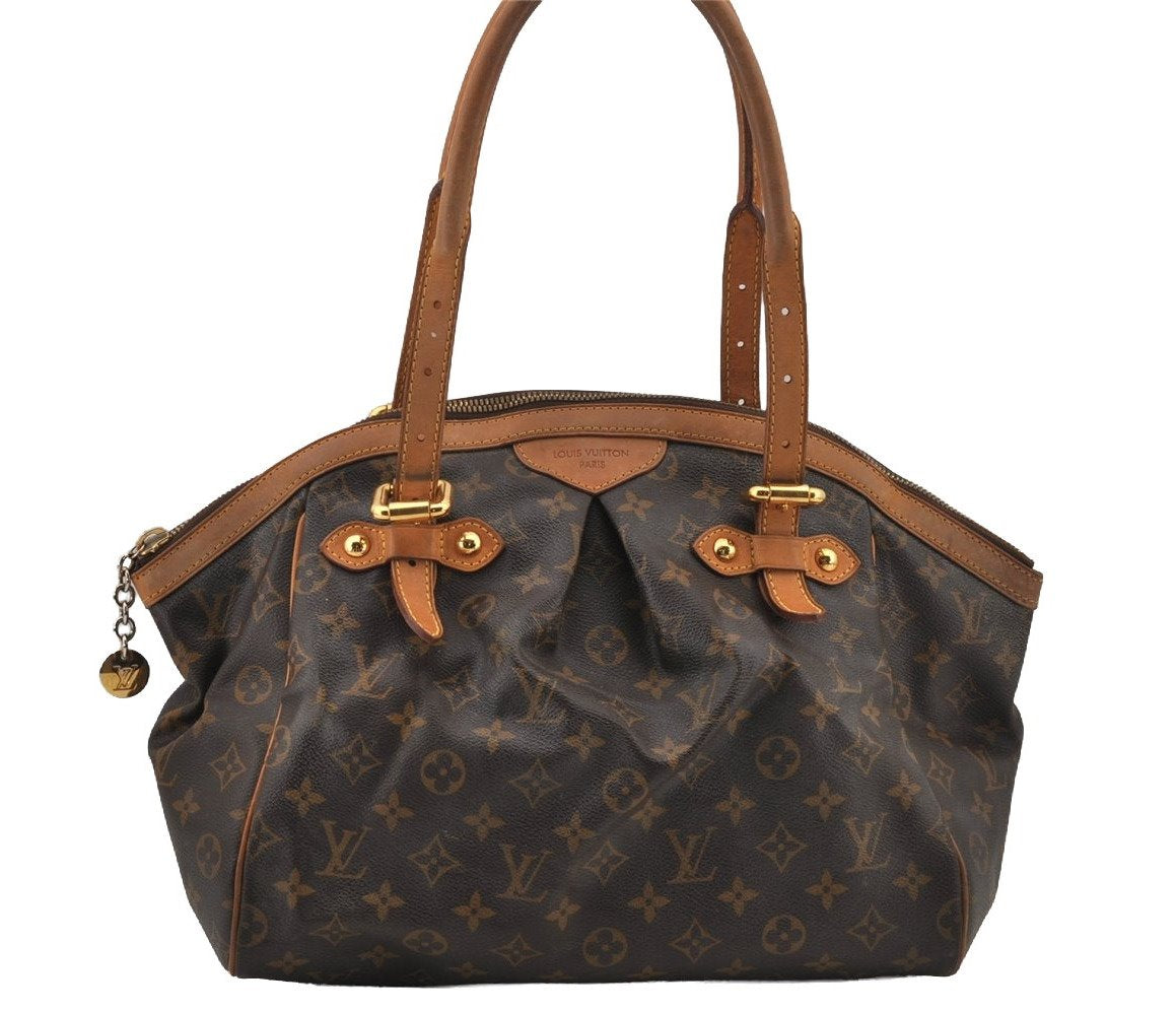 Authentic Louis Vuitton Monogram Tivoli GM Hand Tote Bag M40144 LV 7106J