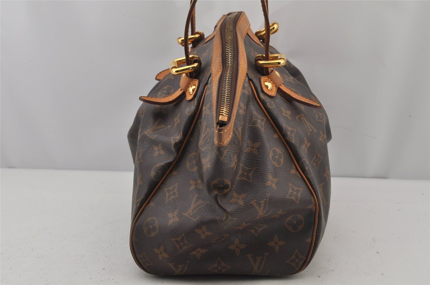 Authentic Louis Vuitton Monogram Tivoli GM Hand Tote Bag M40144 LV 7106J