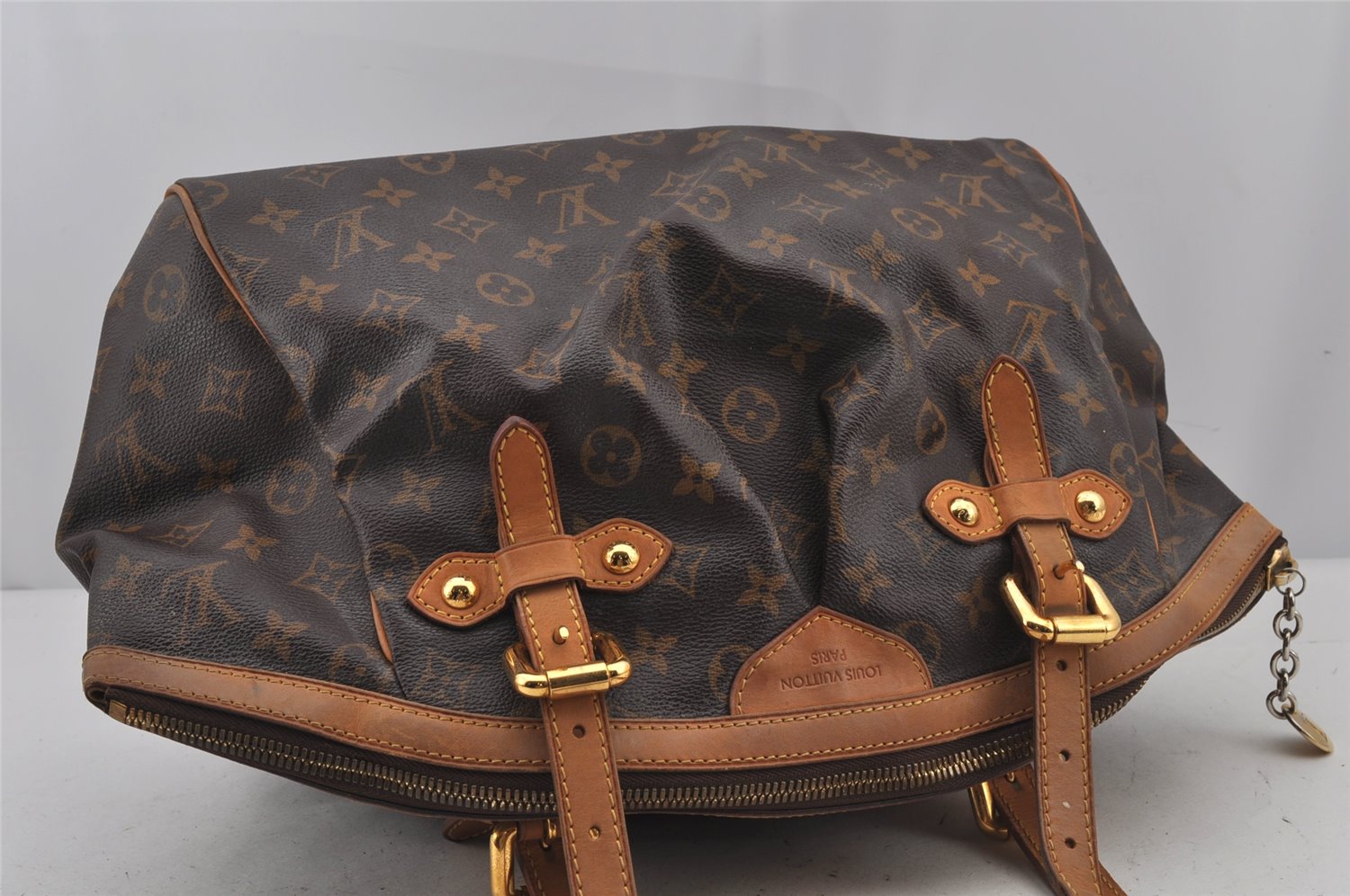 Authentic Louis Vuitton Monogram Tivoli GM Hand Tote Bag M40144 LV 7106J