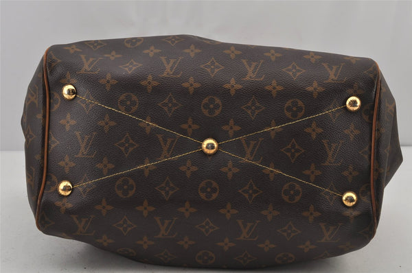 Authentic Louis Vuitton Monogram Tivoli GM Hand Tote Bag M40144 LV 7106J