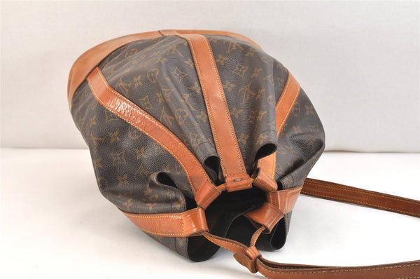 Authentic Louis Vuitton Monogram Randonnee GM Shoulder Bag M42244 LV 7107K