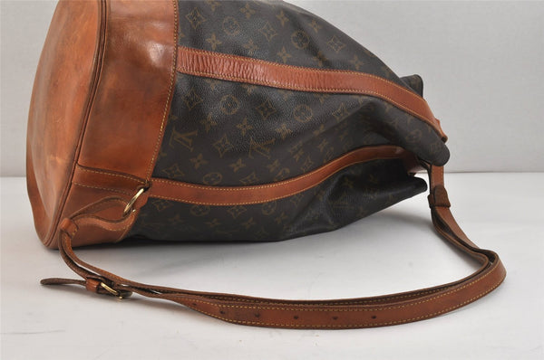 Authentic Louis Vuitton Monogram Randonnee GM Shoulder Bag M42244 LV 7107K