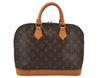 Authentic Louis Vuitton Monogram Alma Hand Bag Purse M51130 LV 7112J