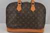 Authentic Louis Vuitton Monogram Alma Hand Bag Purse M51130 LV 7112J