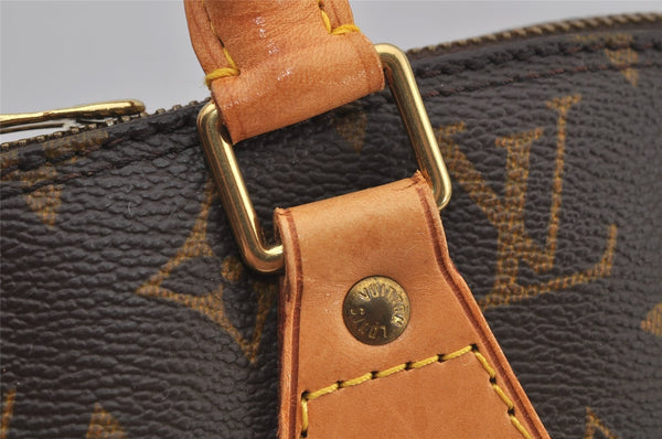 Authentic Louis Vuitton Monogram Alma Hand Bag Purse M51130 LV 7112J