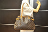 Authentic Louis Vuitton Monogram Batignolles Horizontal Tote Bag M51154 LV 7113K