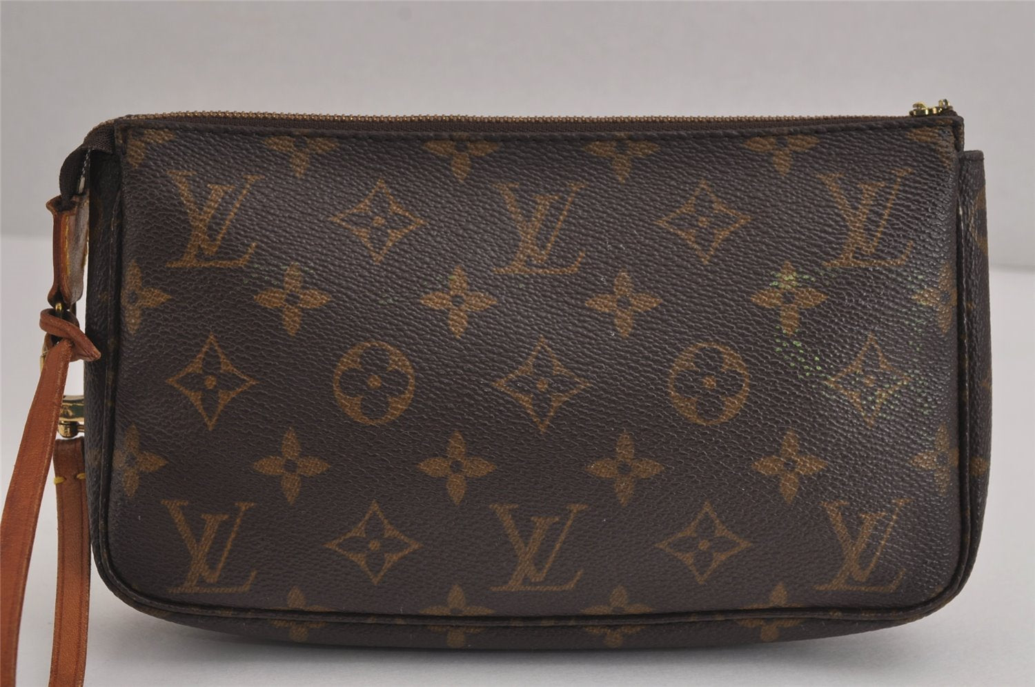 Authentic Louis Vuitton Monogram Pochette Accessoires Pouch M51980 LV Junk 7116J