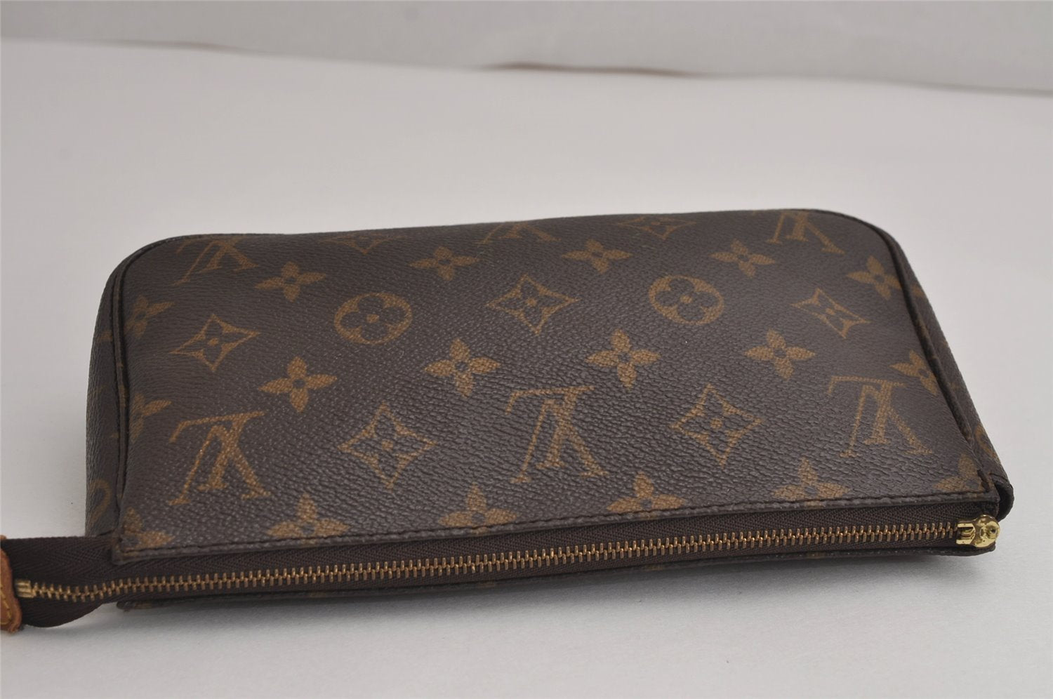 Authentic Louis Vuitton Monogram Pochette Accessoires Pouch M51980 LV Junk 7116J