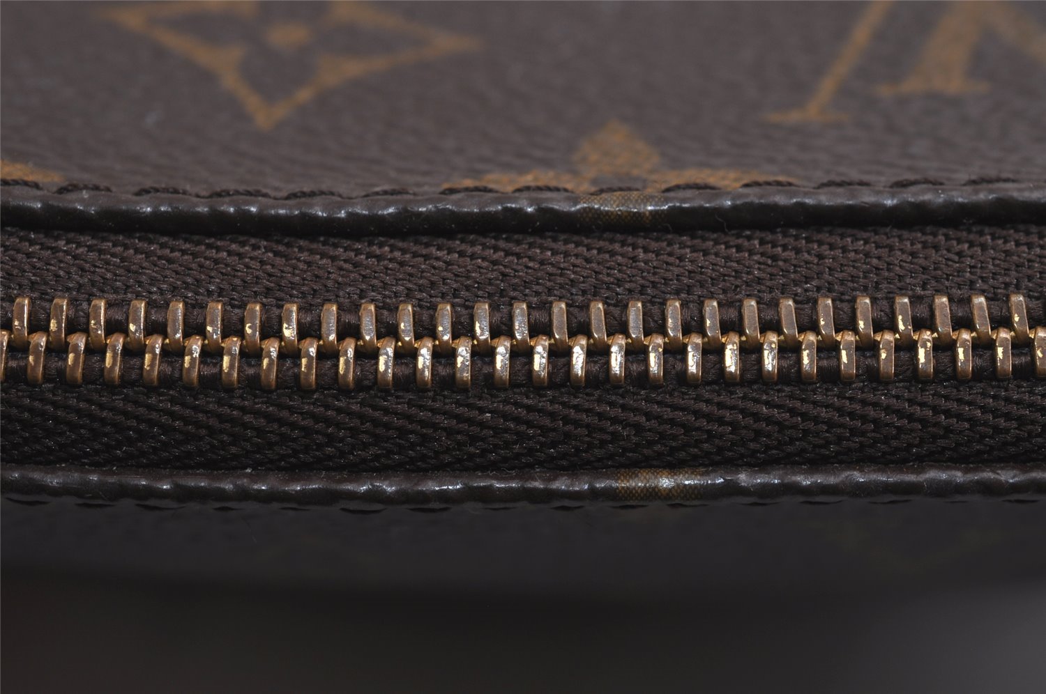 Authentic Louis Vuitton Monogram Pochette Accessoires Pouch M51980 LV Junk 7116J