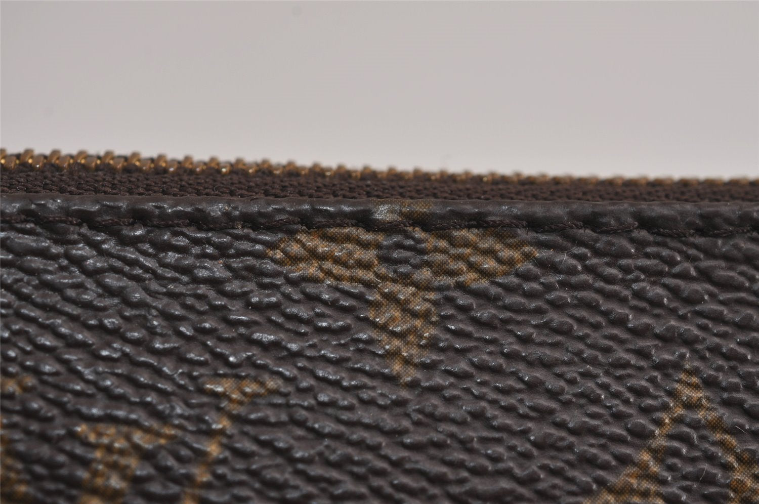 Authentic Louis Vuitton Monogram Pochette Accessoires Pouch M51980 LV Junk 7116J