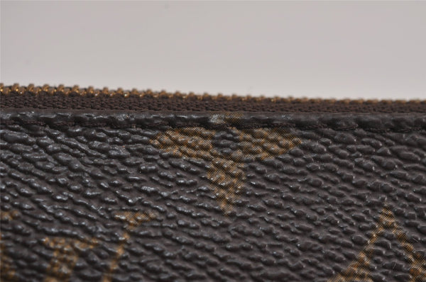 Authentic Louis Vuitton Monogram Pochette Accessoires Pouch M51980 LV Junk 7116J
