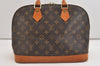 Authentic Louis Vuitton Monogram Alma Hand Bag Purse M51130 LV 7118J