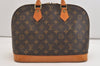 Authentic Louis Vuitton Monogram Alma Hand Bag Purse M51130 LV 7118J