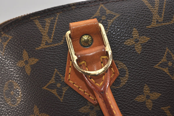 Authentic Louis Vuitton Monogram Alma Hand Bag Purse M51130 LV 7118J