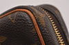 Authentic Louis Vuitton Monogram Trousse Wapiti Mini Pouch M58030 LV 7119I