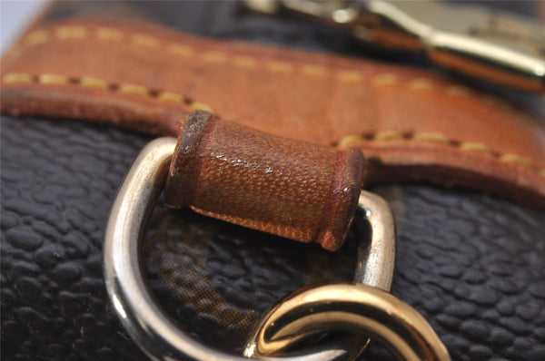 Authentic Louis Vuitton Monogram Trousse Wapiti Mini Pouch M58030 LV 7119I