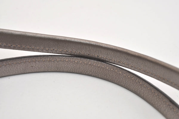 Authentic GUCCI Guccissima Twins GG Leather Hand Bag 232958 Purple 7119J