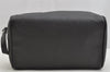 Authentic Louis Vuitton Taiga Trousse Ivan Clutch Bag Black M32492 LV 7121J